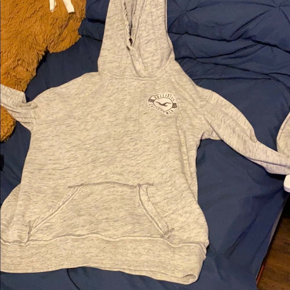 Hollister hoodie.